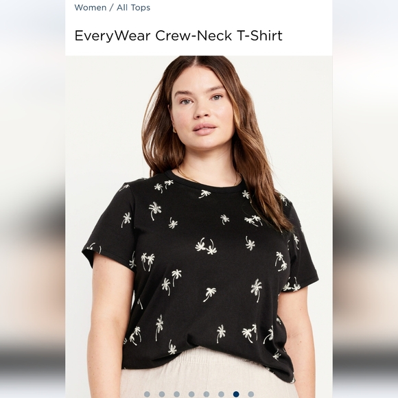 Old Navy EveryWear Crew-Neck T-shirt NWT XL Tall - Picture 5 of 5
